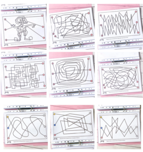 Read more about the article Liniensalat mit 9 Übungen – KreativBuch