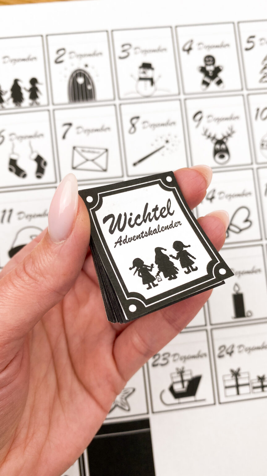 Wichtel Adventskalender 2025 - 24 Tage Countdown Mit Niedlichen Gnomen Ornamenten