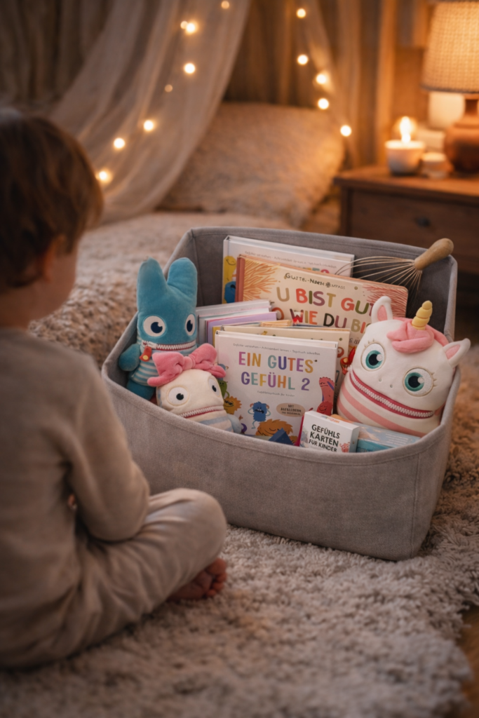 Abendroutine mit Kindern - Gute-Nacht-Kiste