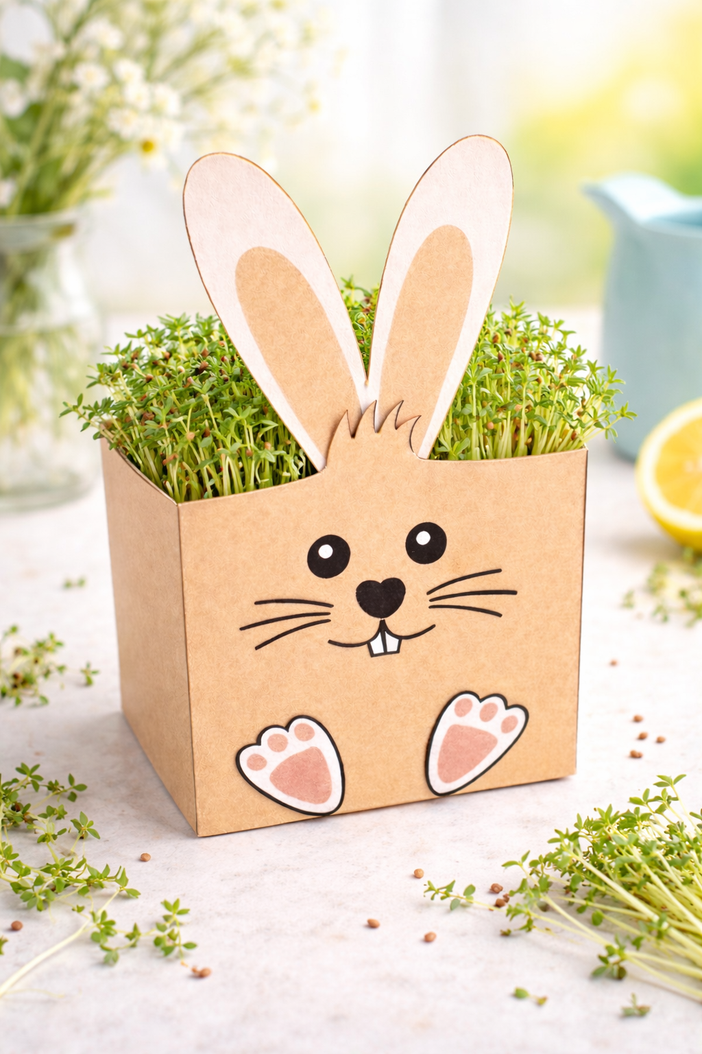 Ostern basteln mit Kindern – 10 einfache Bastelideen mit kostenlosen ...