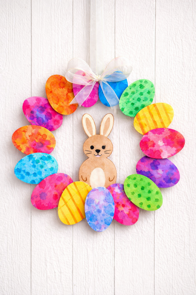 Ostern basteln mit Kindern – 10 einfache Bastelideen mit kostenlosen