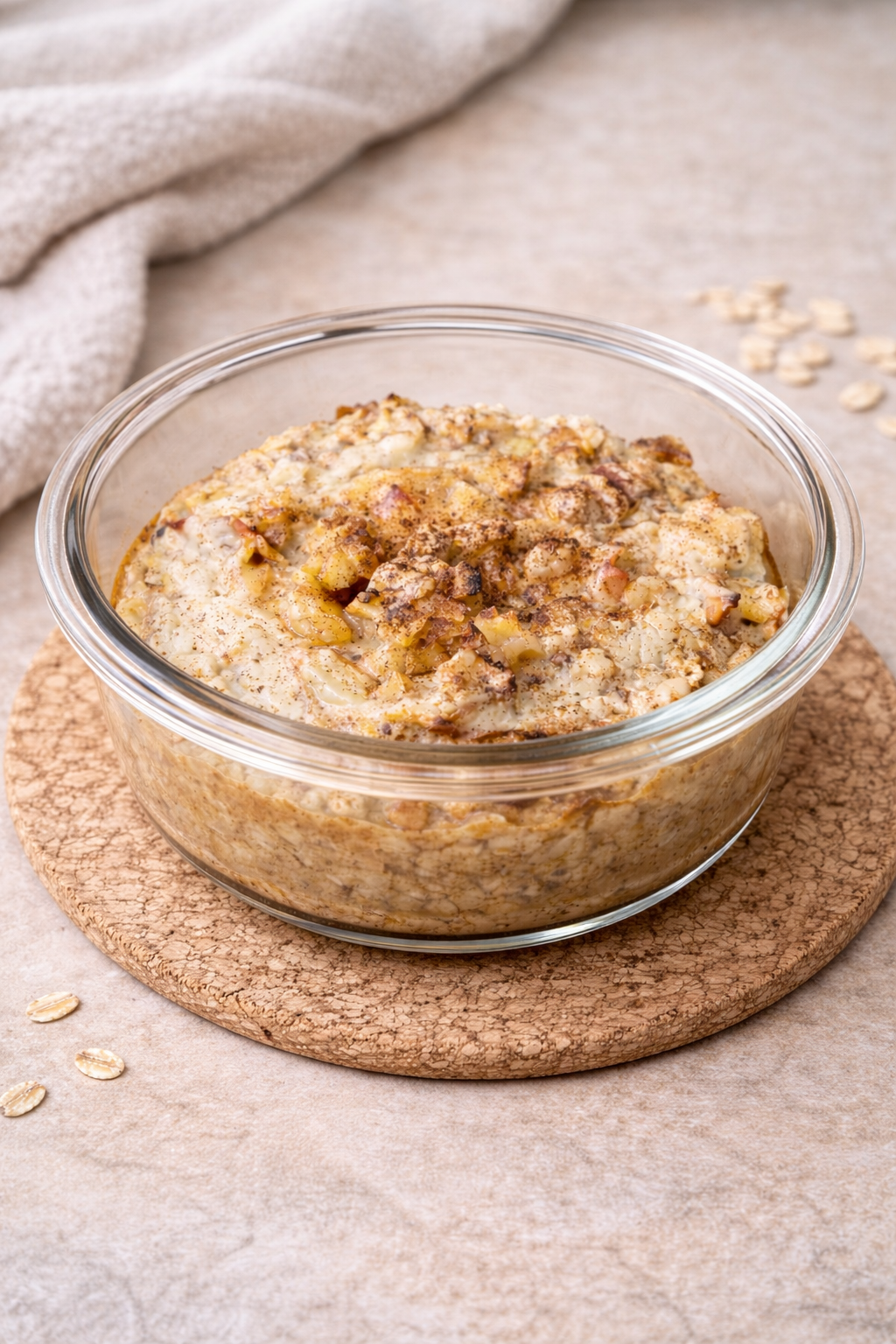 Baked Oats Apfel Zimt