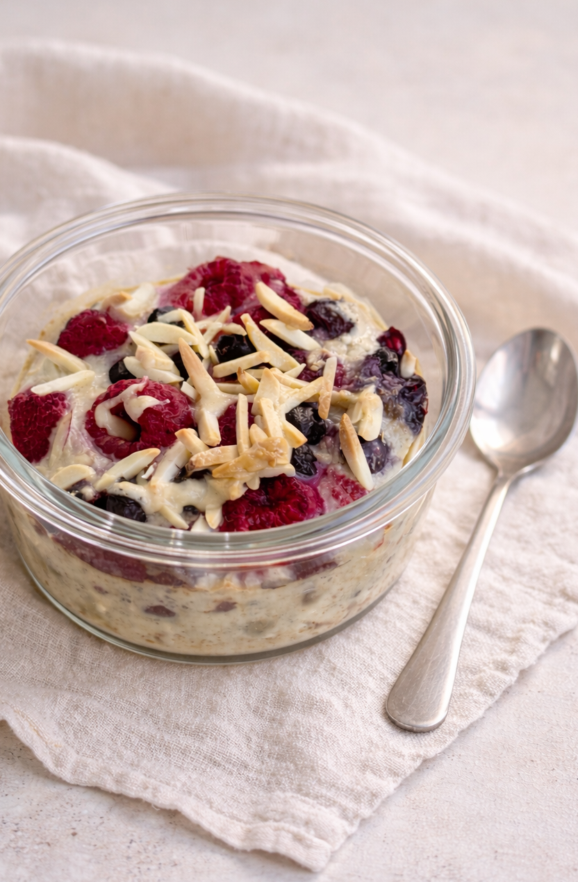 Read more about the article High Protein Baked Oats – Schoko-Beeren