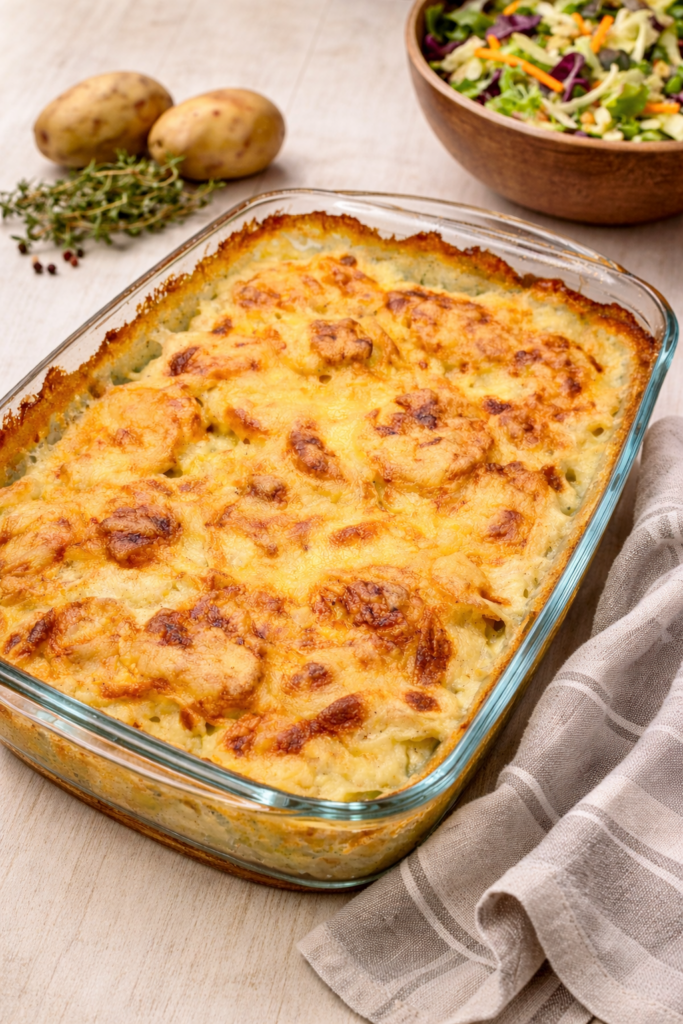 Kartoffelgratin einfach und schnell ohne vorkochen