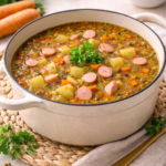 Linsensuppe mit Würstchen Familienrezept