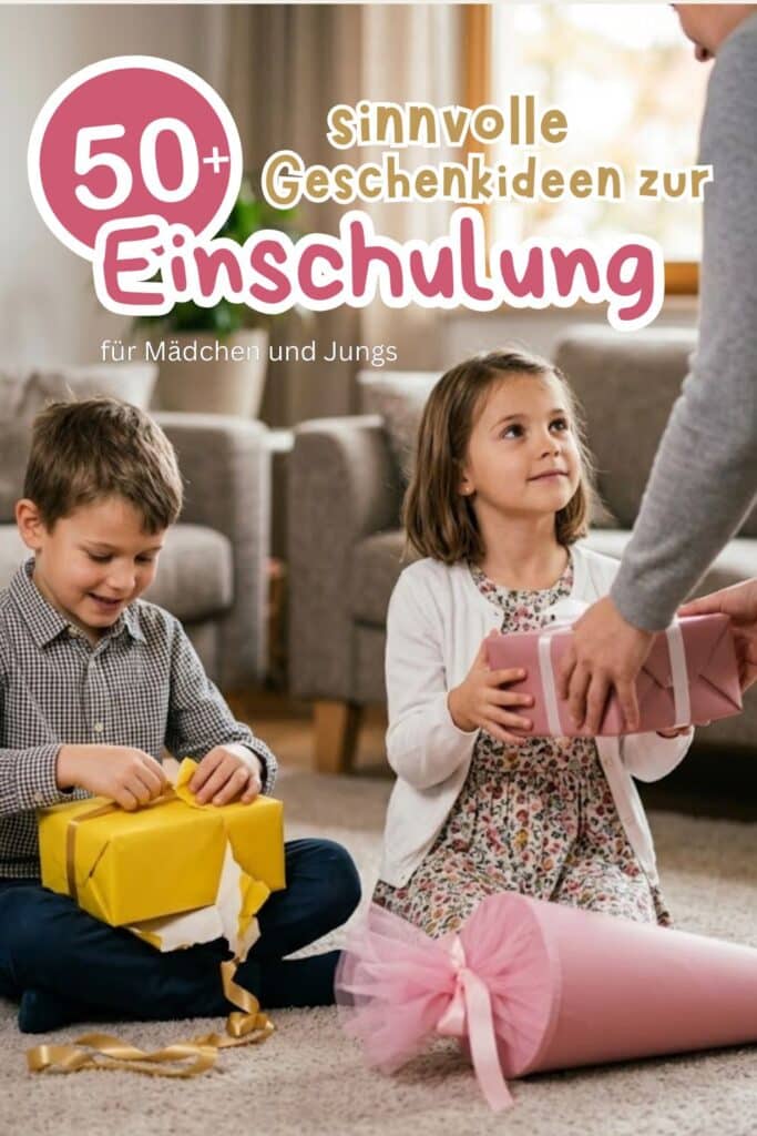 sinnvolle Geschenkideen zur Einschulung Ideen für Kinder