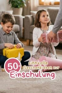 sinnvolle Geschenkideen zur Einschulung Ideen für Kinder